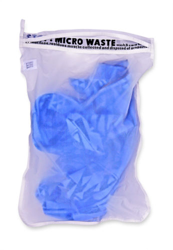 Wäschebeutel blau ohne Plastik